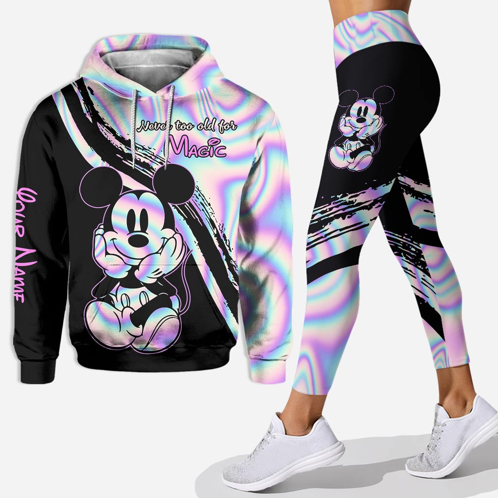 Never Too Old - Personalized Mouse Hoodie and Leggings