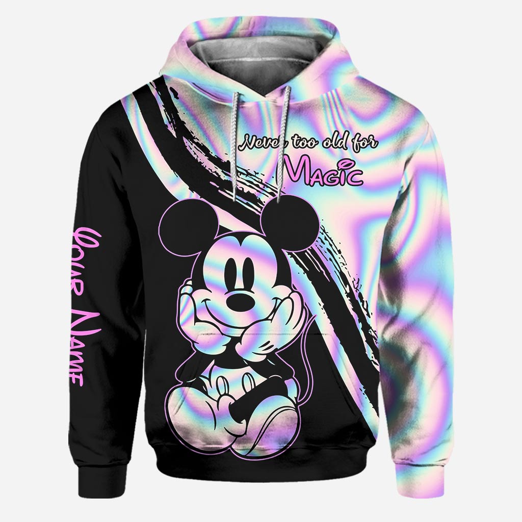 Never Too Old - Personalized Mouse Hoodie and Leggings