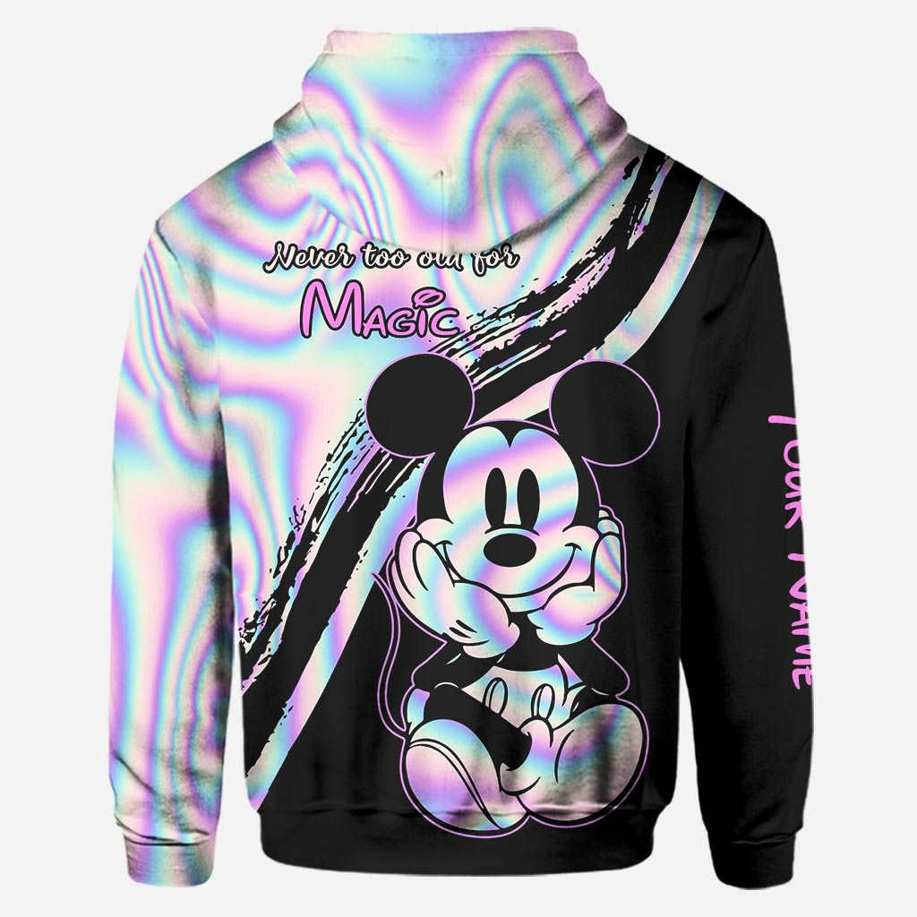 Never Too Old - Personalized Mouse Hoodie and Leggings