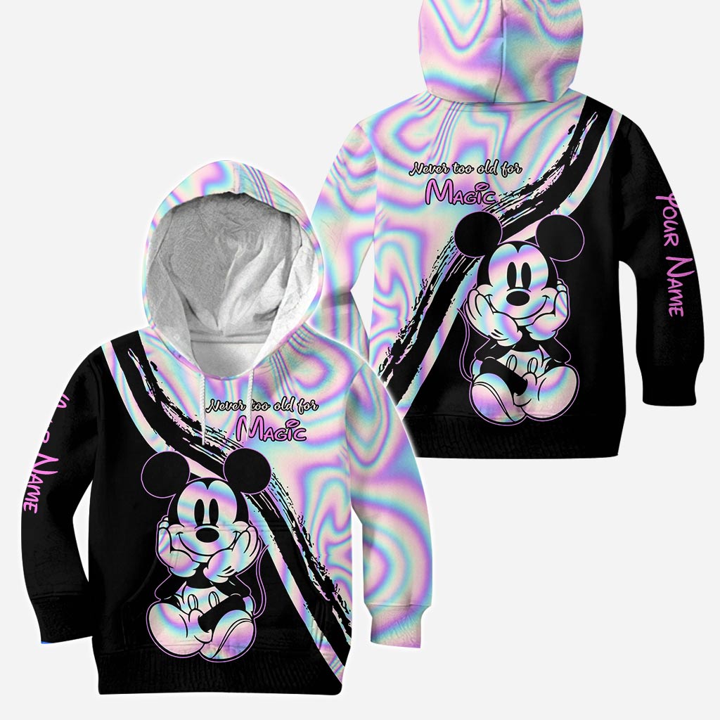 Never Too Old - Personalized Mouse Hoodie and Leggings