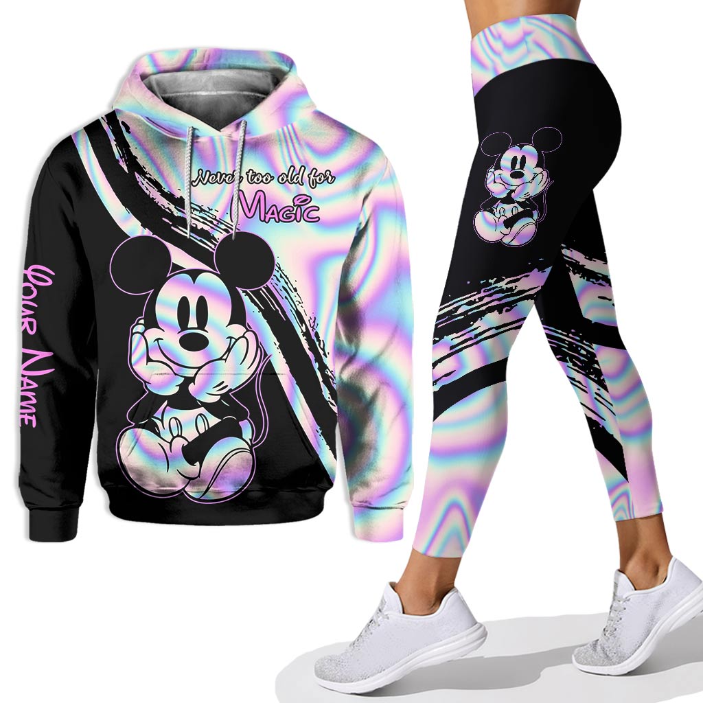 Never Too Old - Personalized Mouse Hoodie and Leggings