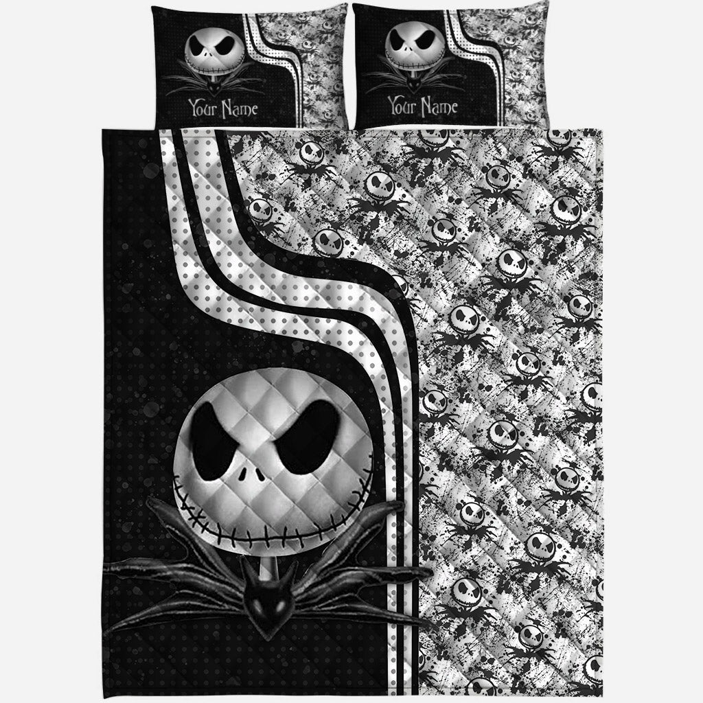 Hello Darkness Nightmare - Personalized Quilt Set