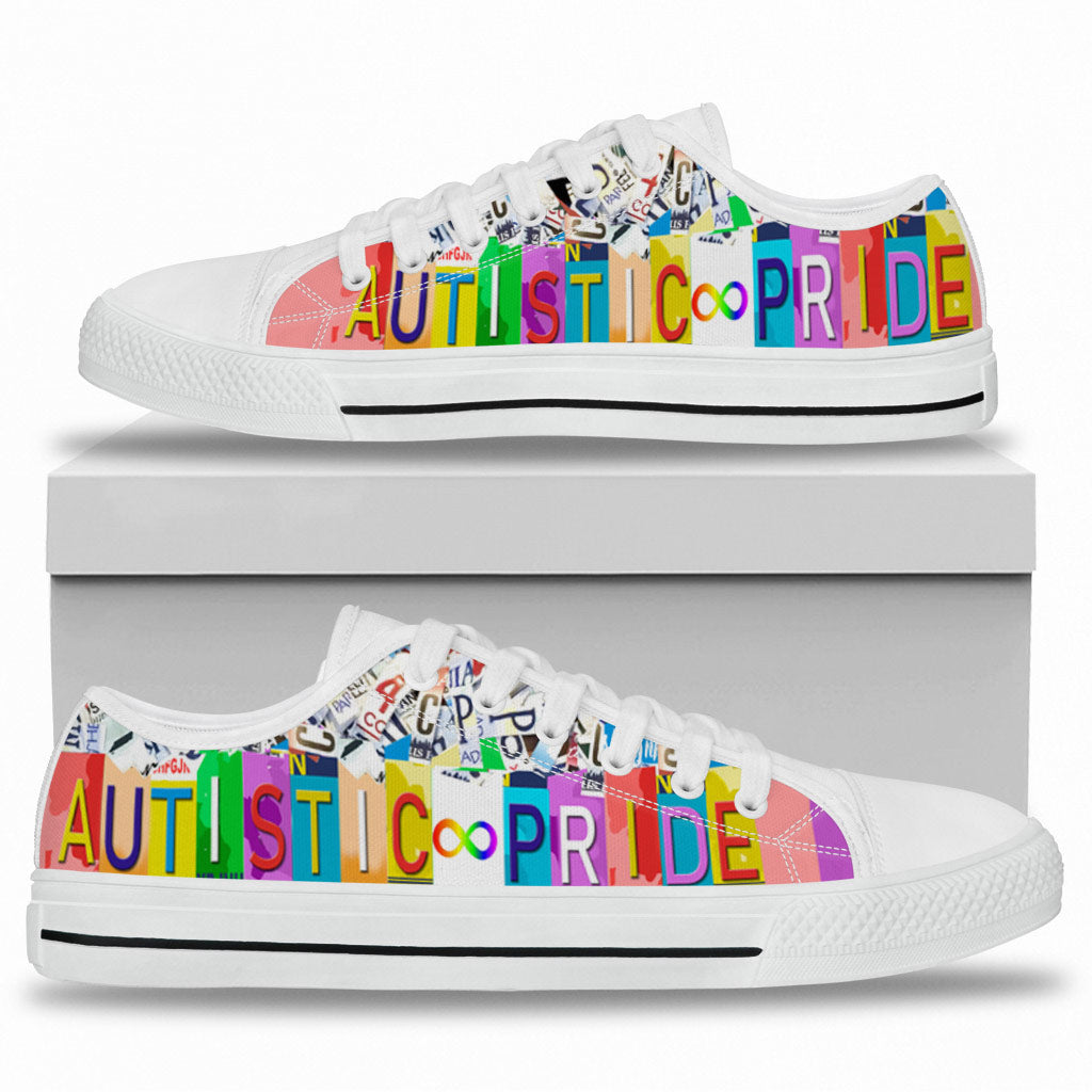Autistic Pride - Autism Awareness Low Top Shoes