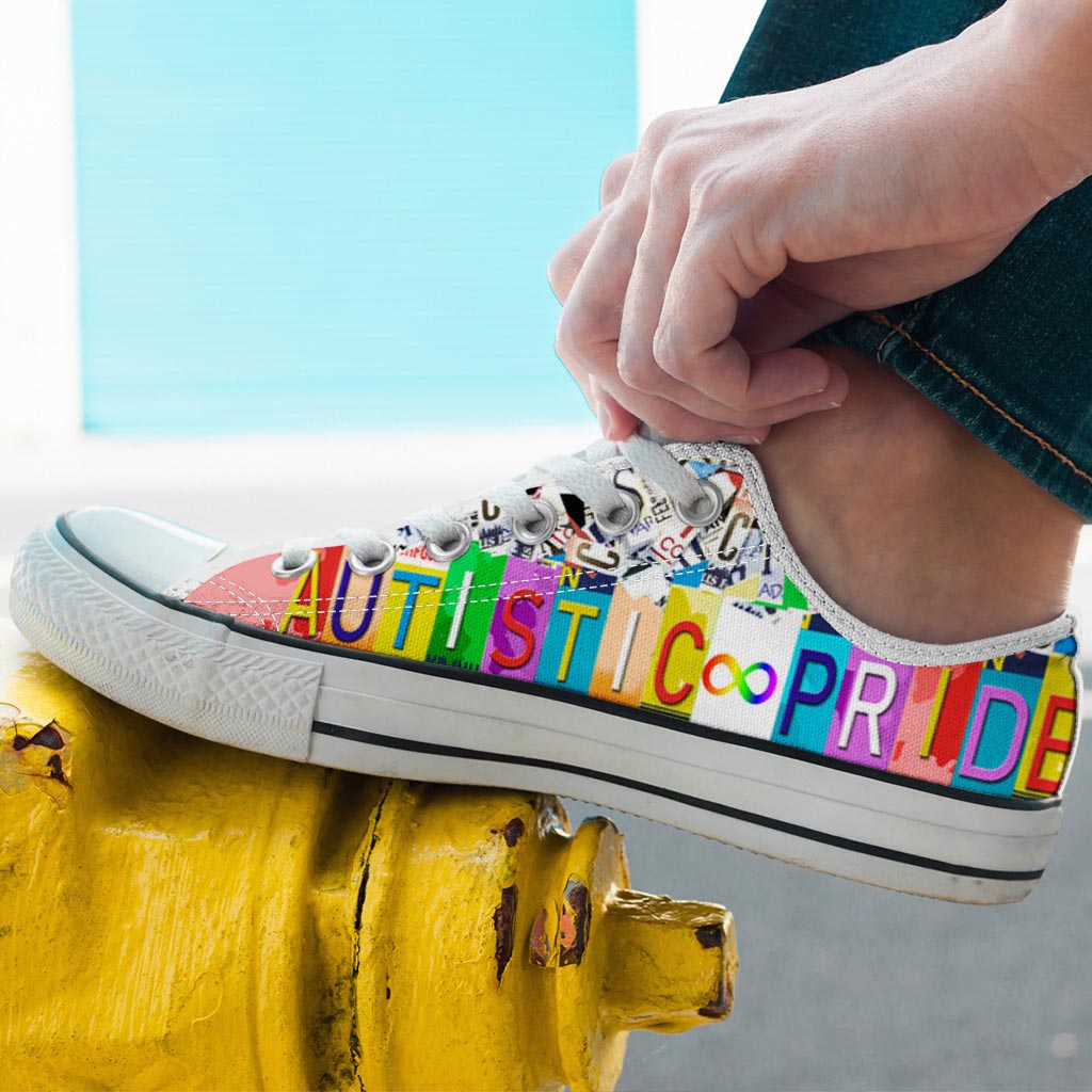 Autistic Pride - Autism Awareness Low Top Shoes