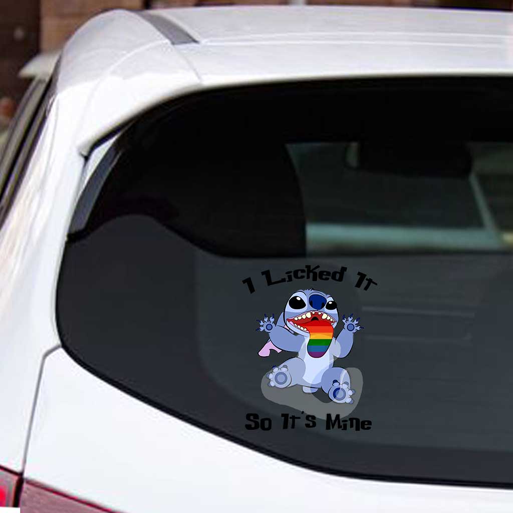 I Licked It LGBT Support - Decal Full