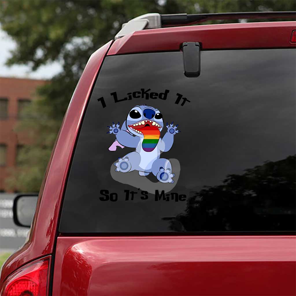 I Licked It LGBT Support - Decal Full
