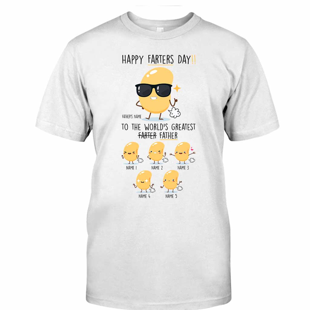 Happy Farters Day - Personalized Father's Day T-shirt and Hoodie