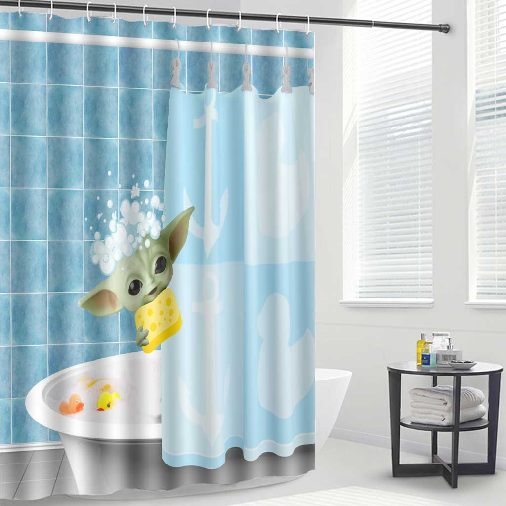 Get Naked - The Force Shower Curtain