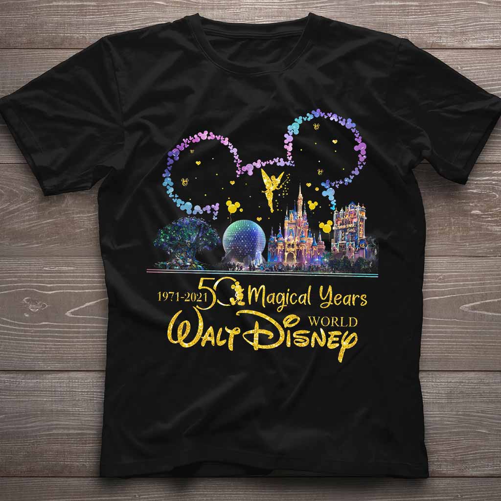 50th Magical Years Mouse Ears -  T-shirt and Hoodie