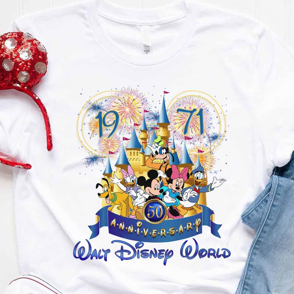 50th Magical Anniversary Mouse T-shirt and Hoodie 102021