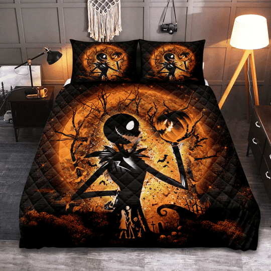 Pumpkin King Nightmare Quilt Set 0823