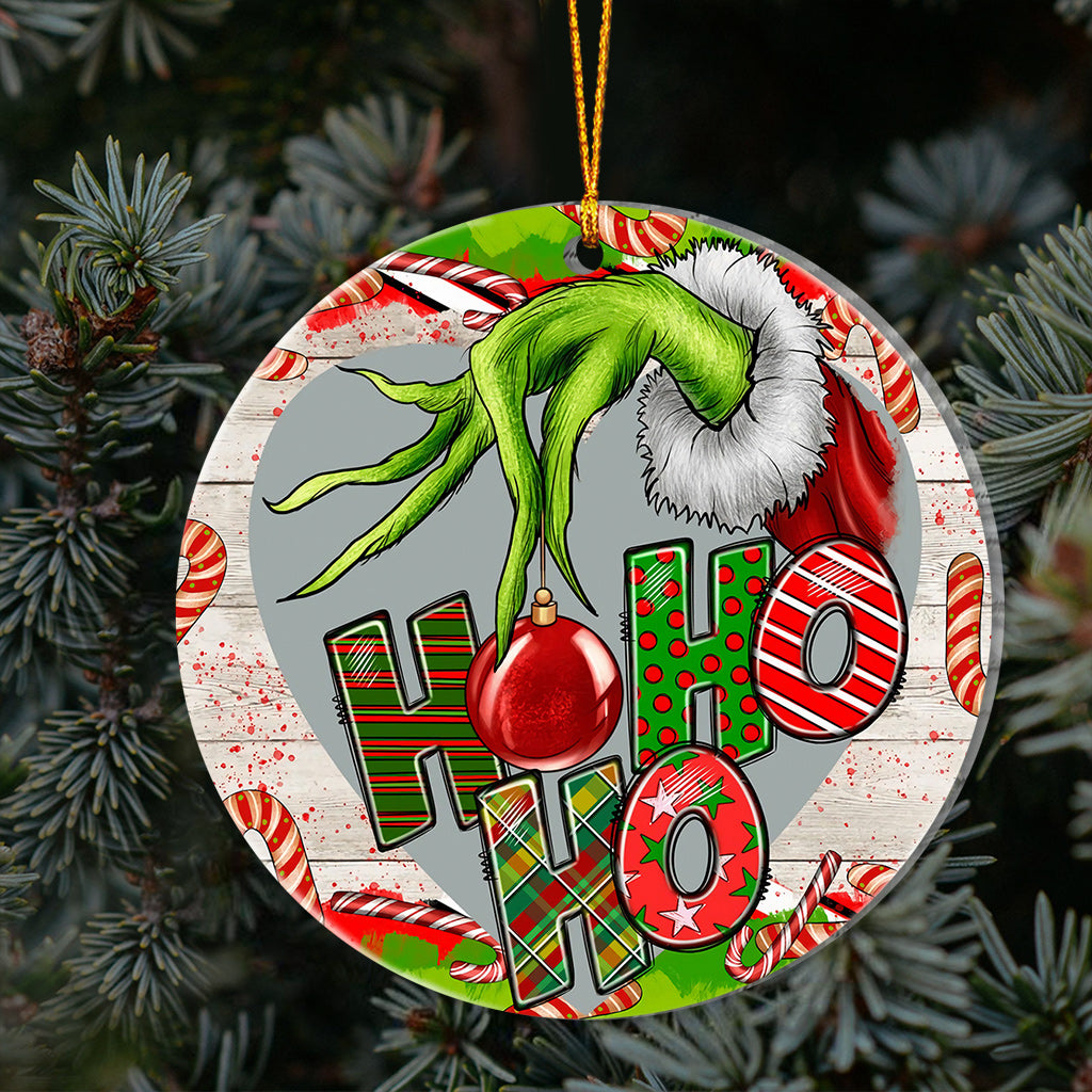 Ho Ho Ho - Stole Christmas Ornament
