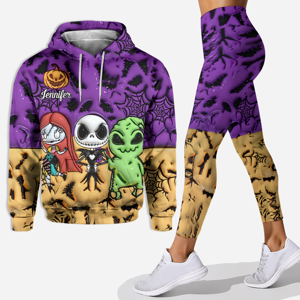 Hello Darkness - Personalized Nightmare Hoodie and Leggings