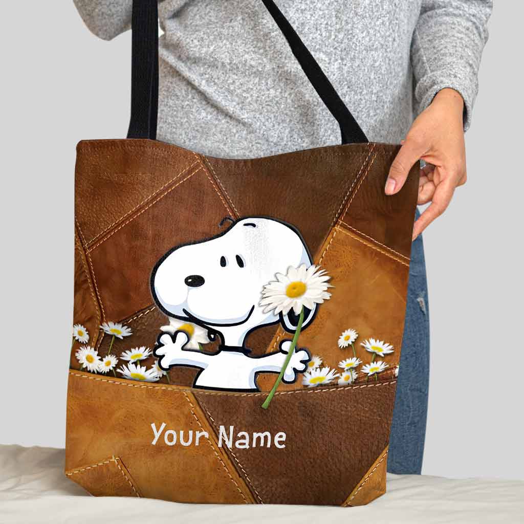 Cute Daisy - Personalized Tote Bag