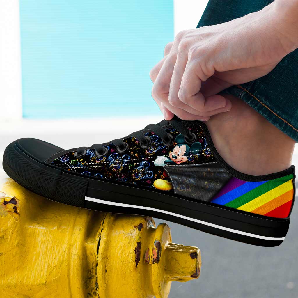 Magic And Pride - LGBT Support Low Top Shoes