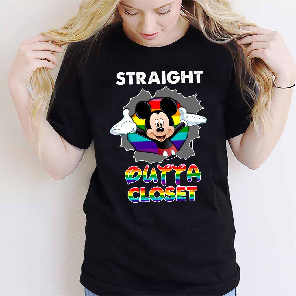 Straight Outta Closet - Personalized LGBT Support Kid Shirts