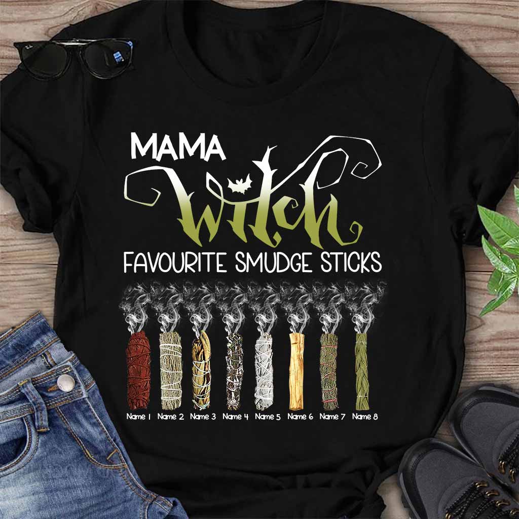 Mama Witch Personalized T-shirt and Hoodie