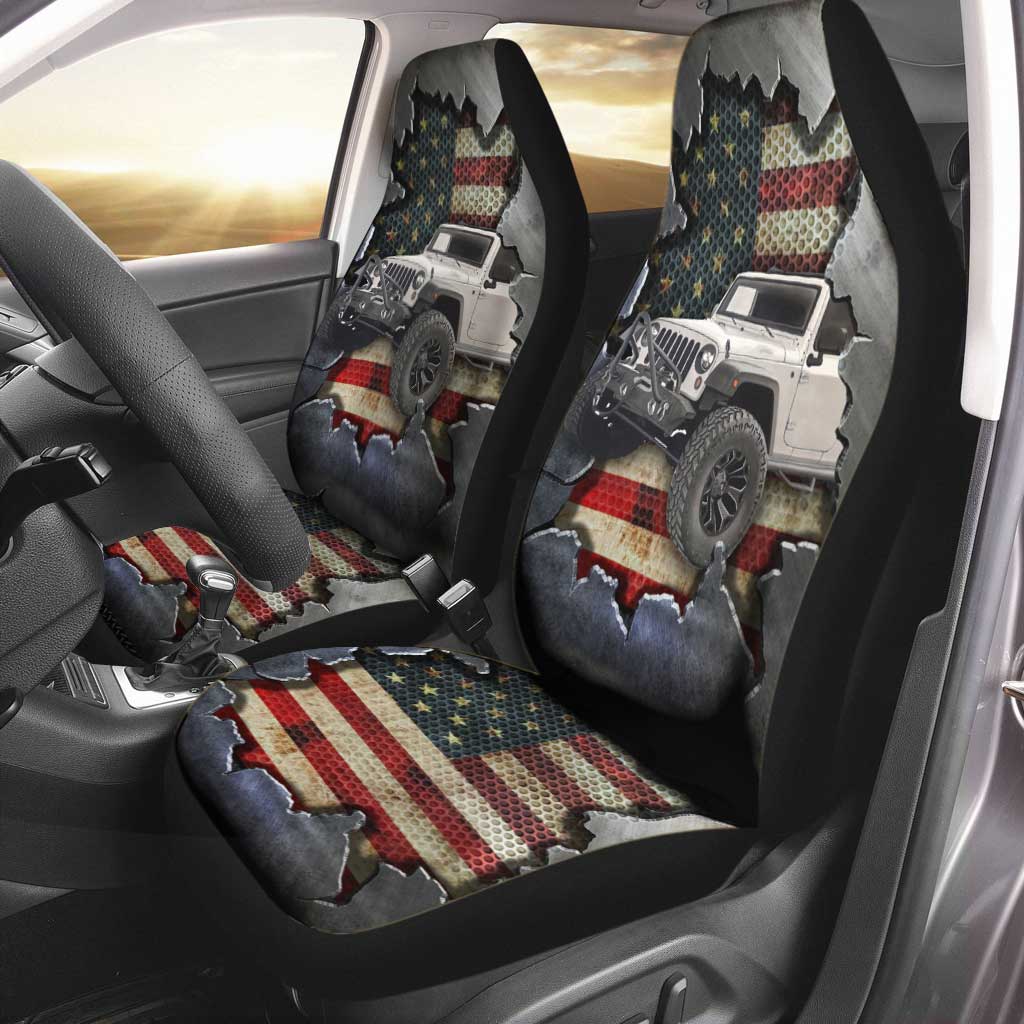 Patriot Car Club - Independence Day Seat Covers