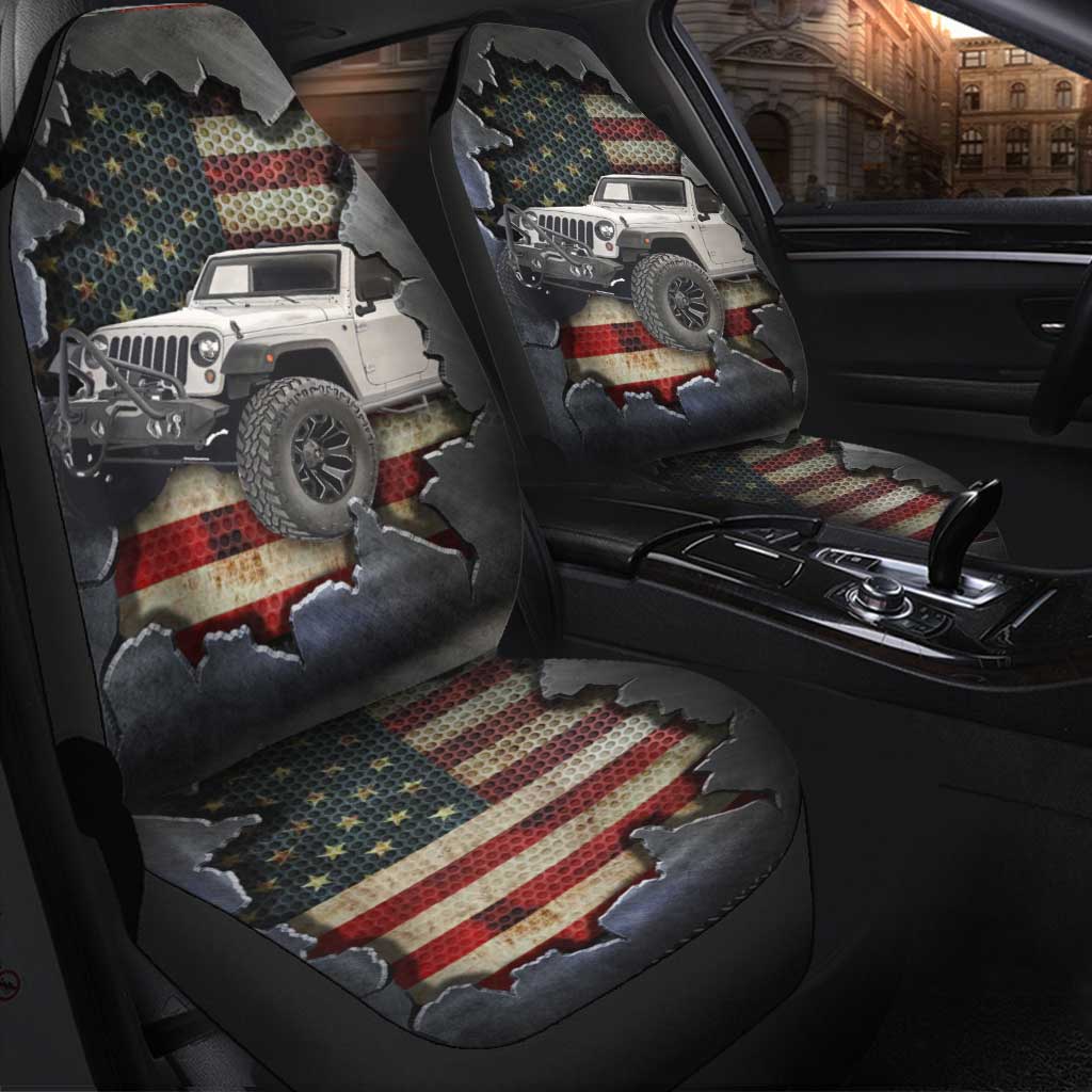 Patriot Car Club - Independence Day Seat Covers