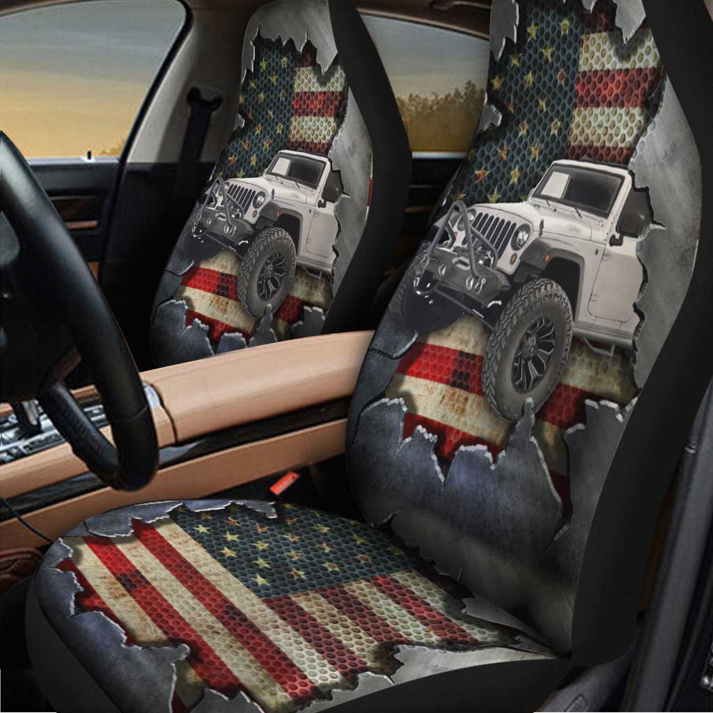 Patriot Car Club - Independence Day Seat Covers