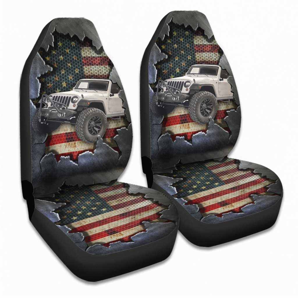 Patriot Car Club - Independence Day Seat Covers