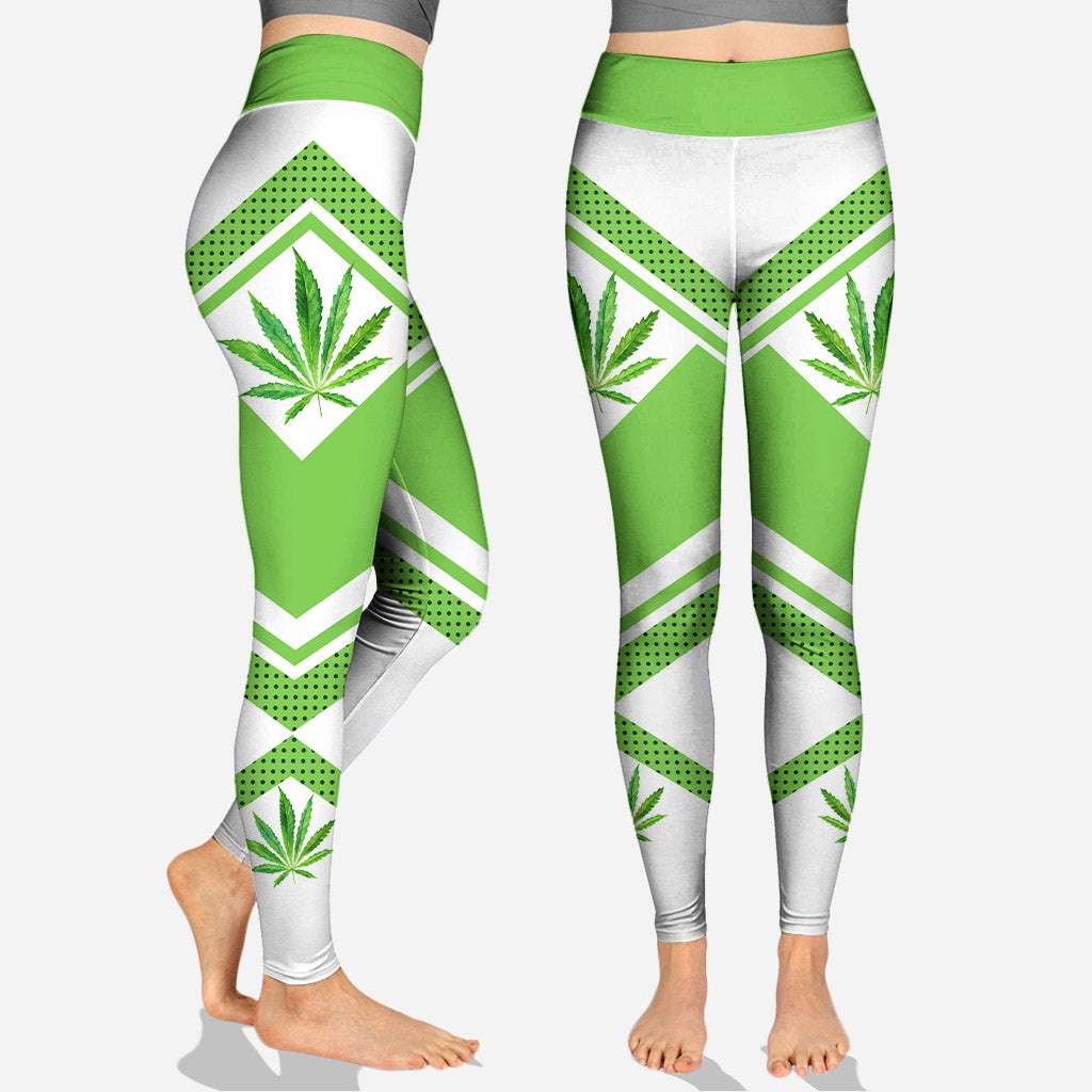 Rock Paper Scissors I Win - Personalized Weed Hoodie and Leggings