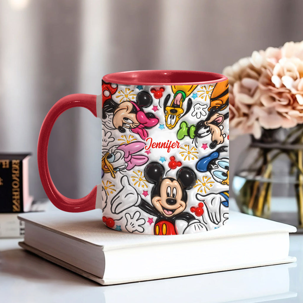 Magical Christmas - Personalized Mouse Accent Mug