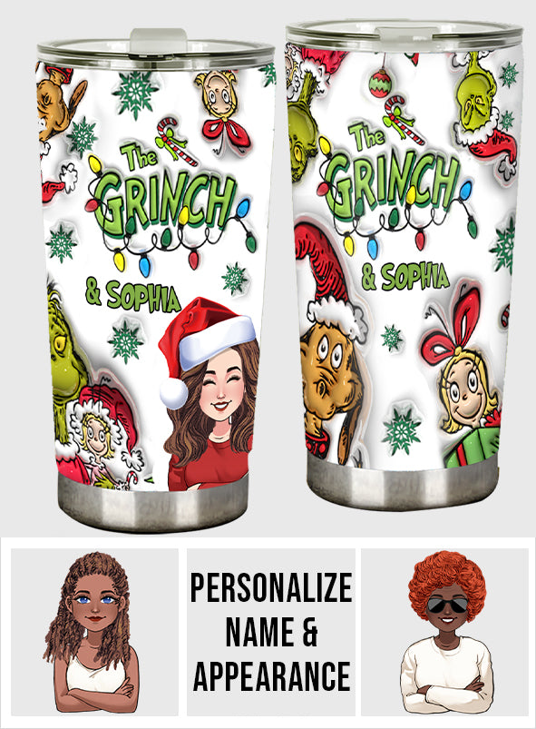 Merry Christmas - Personalized Stole Christmas Tumbler