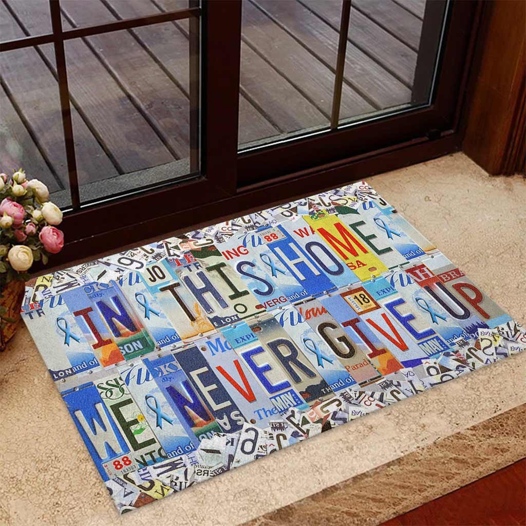 In This Home - Autism Awareness Doormat