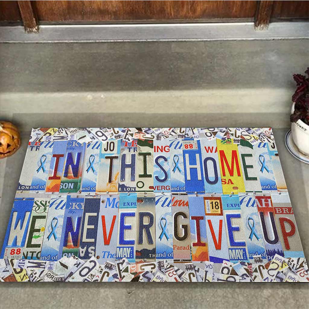 In This Home - Autism Awareness Doormat