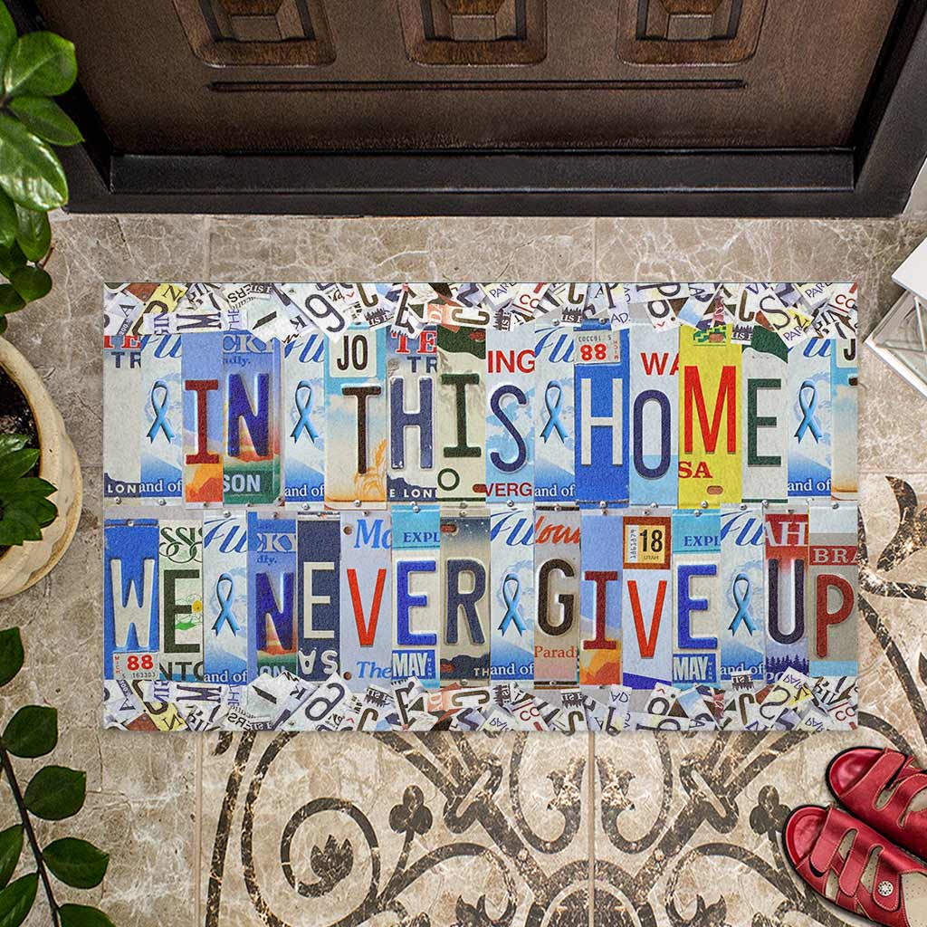 In This Home - Autism Awareness Doormat