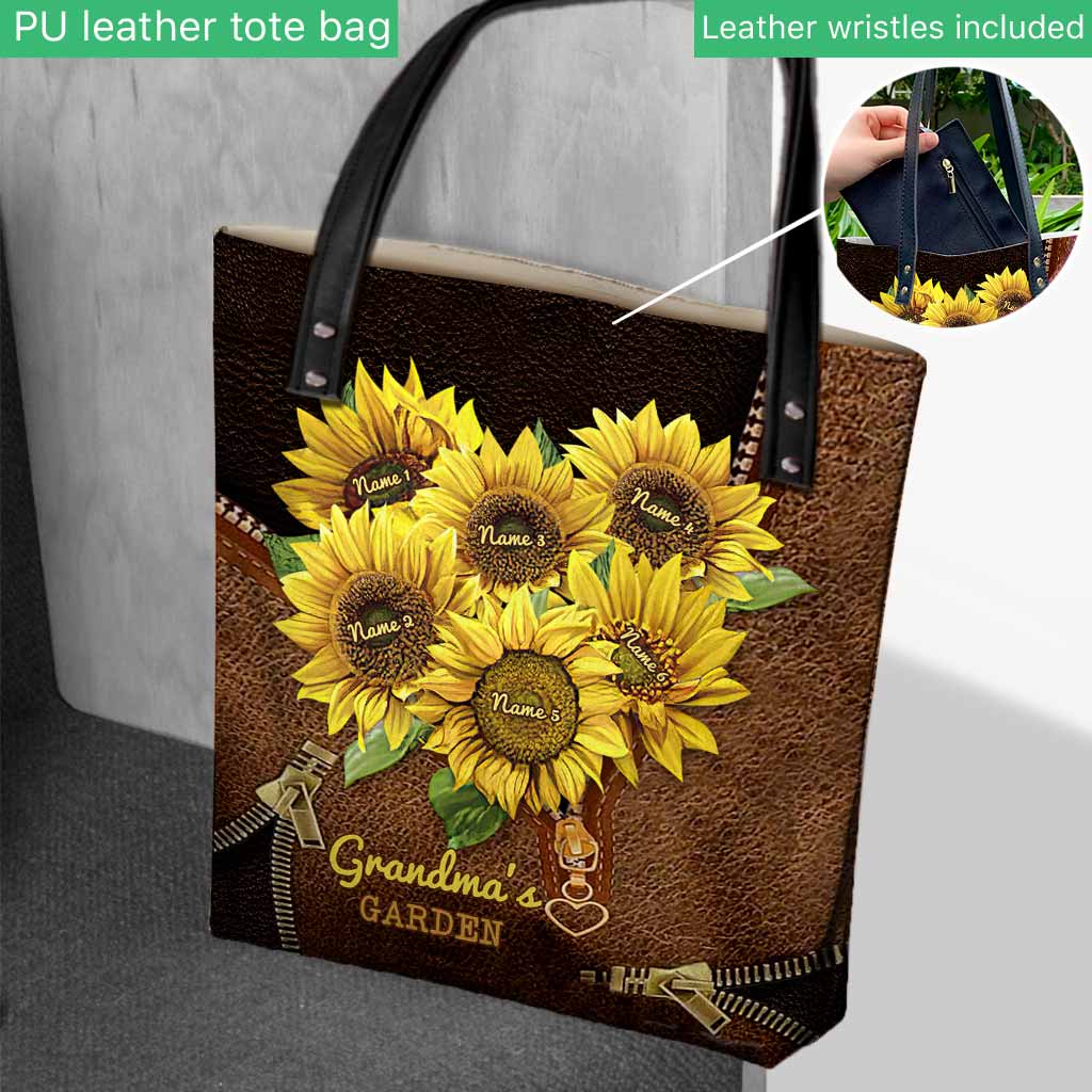 Grandma's Garden - Personalized Mother's Day Tote Bag