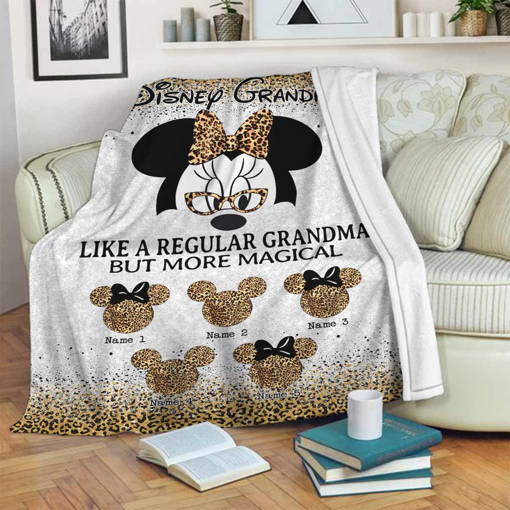 Magical Grandma - Personalized Mother's Day Blanket