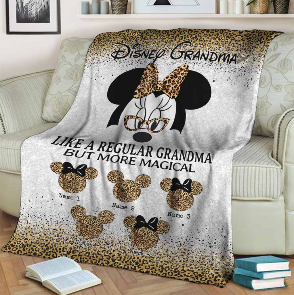 Magical Grandma - Personalized Mother's Day Blanket