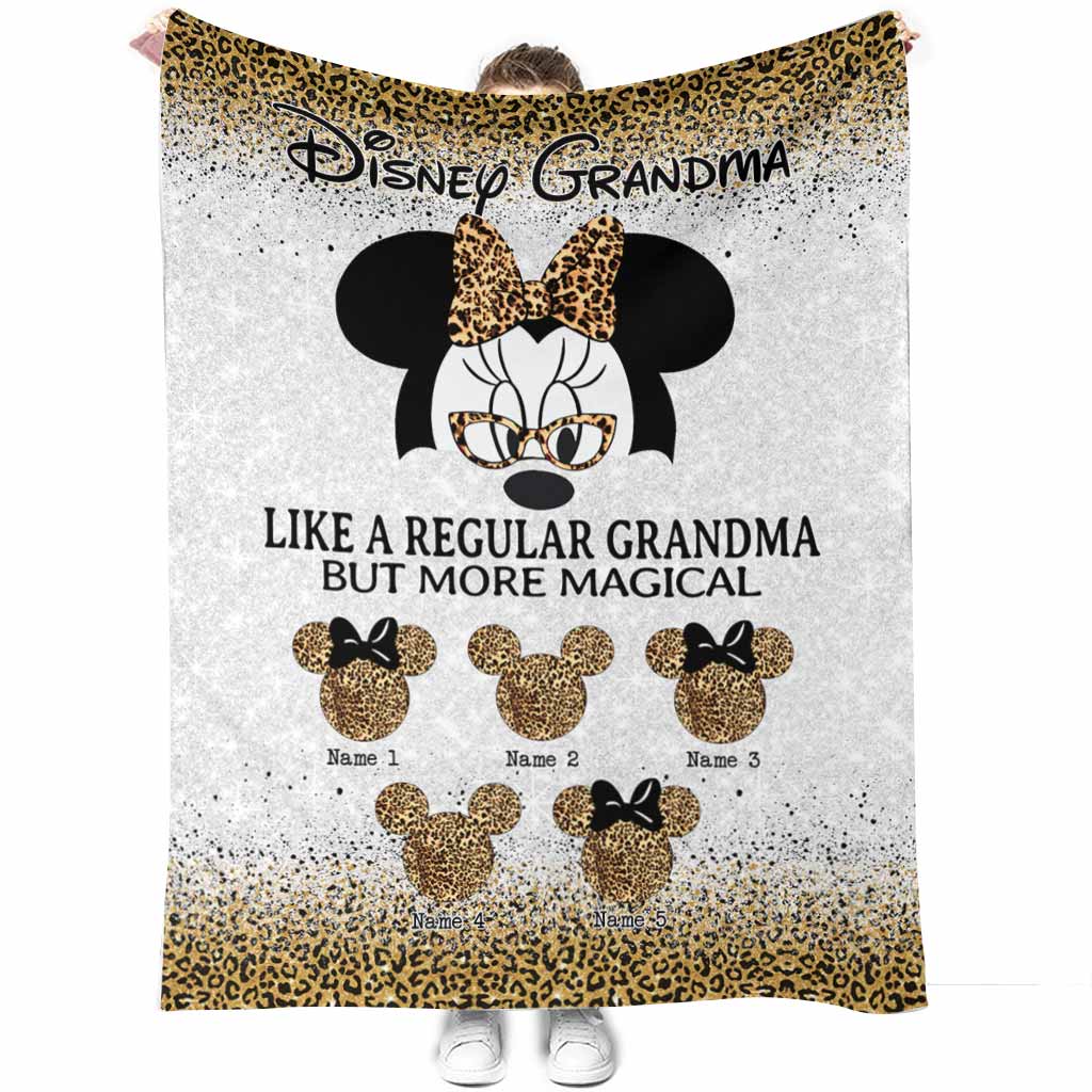 Magical Grandma - Personalized Mother's Day Blanket