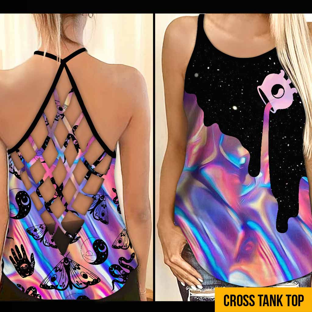 Oops Stirring The Pot - Witch Cross Tank Top