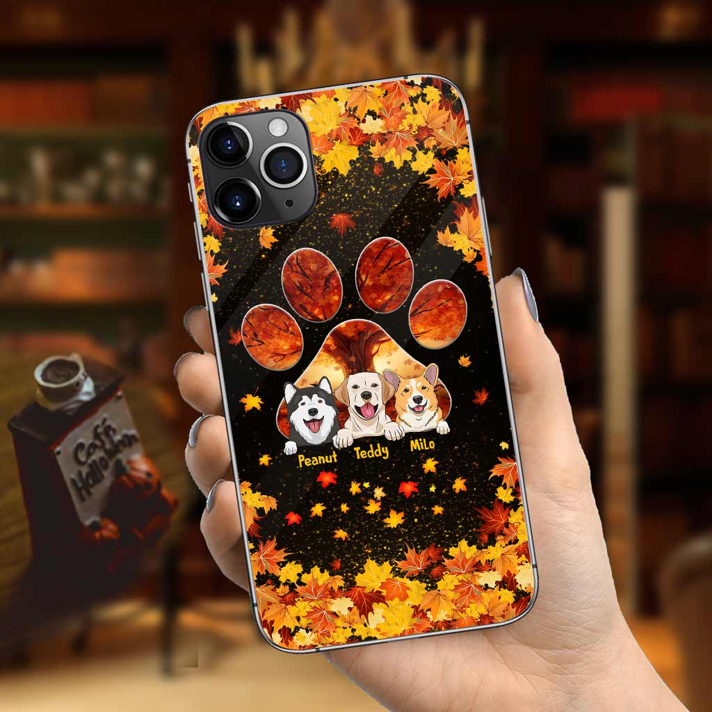 Hello Fall - Personalized Dog Phone Case