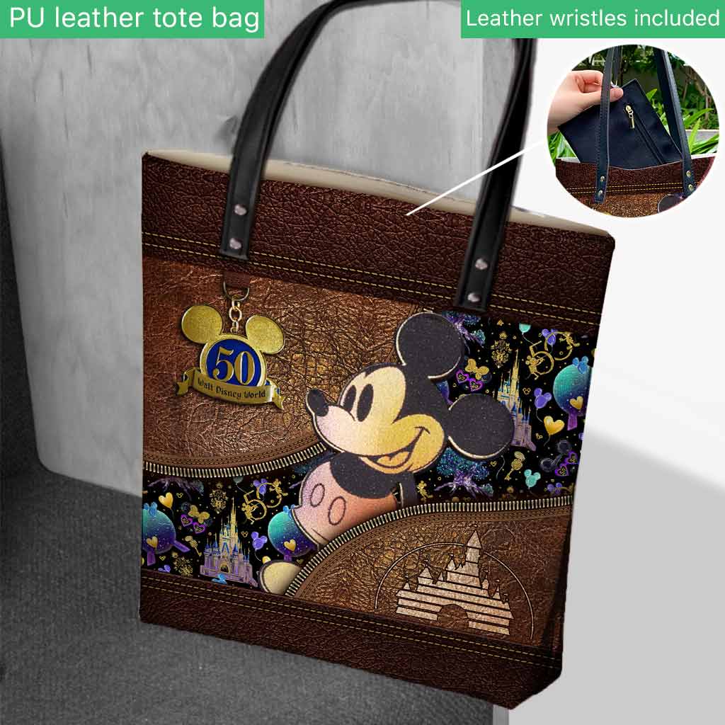 50th Anniversary Of Magic - Mouse Ears Tote Bag