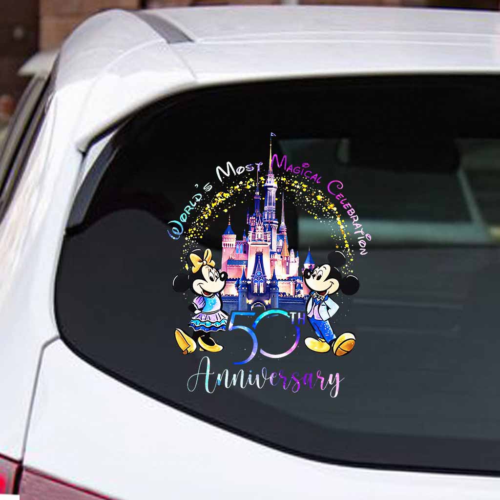 50 Magic Years Anniversary - Mouse Decal Full