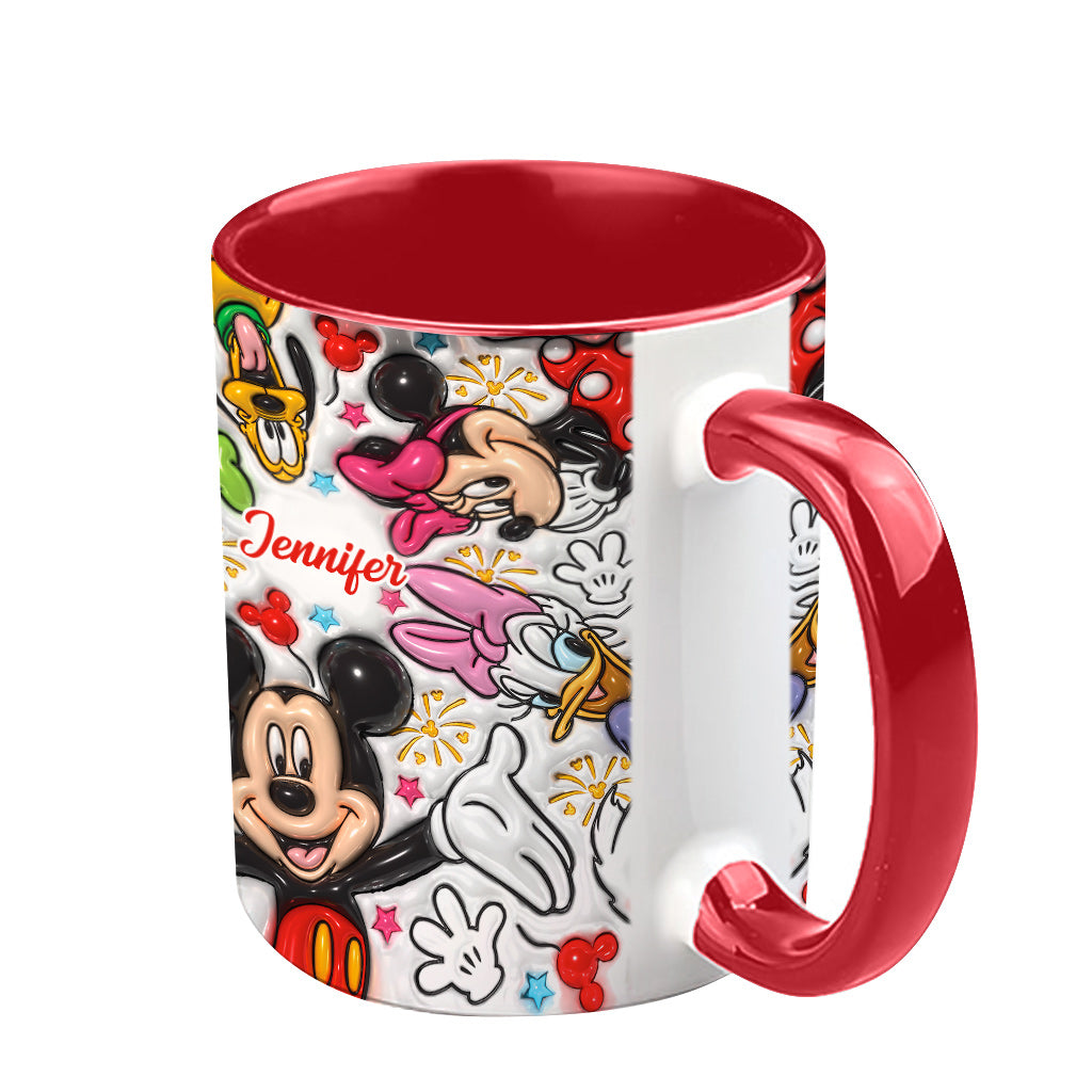 Magical Christmas - Personalized Mouse Accent Mug