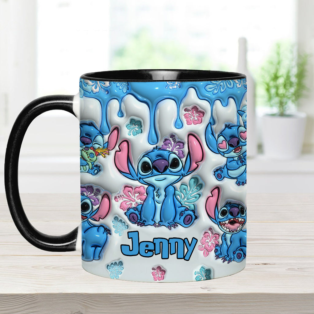 Ohana Means Family - Personalized Ohana Accent Mug