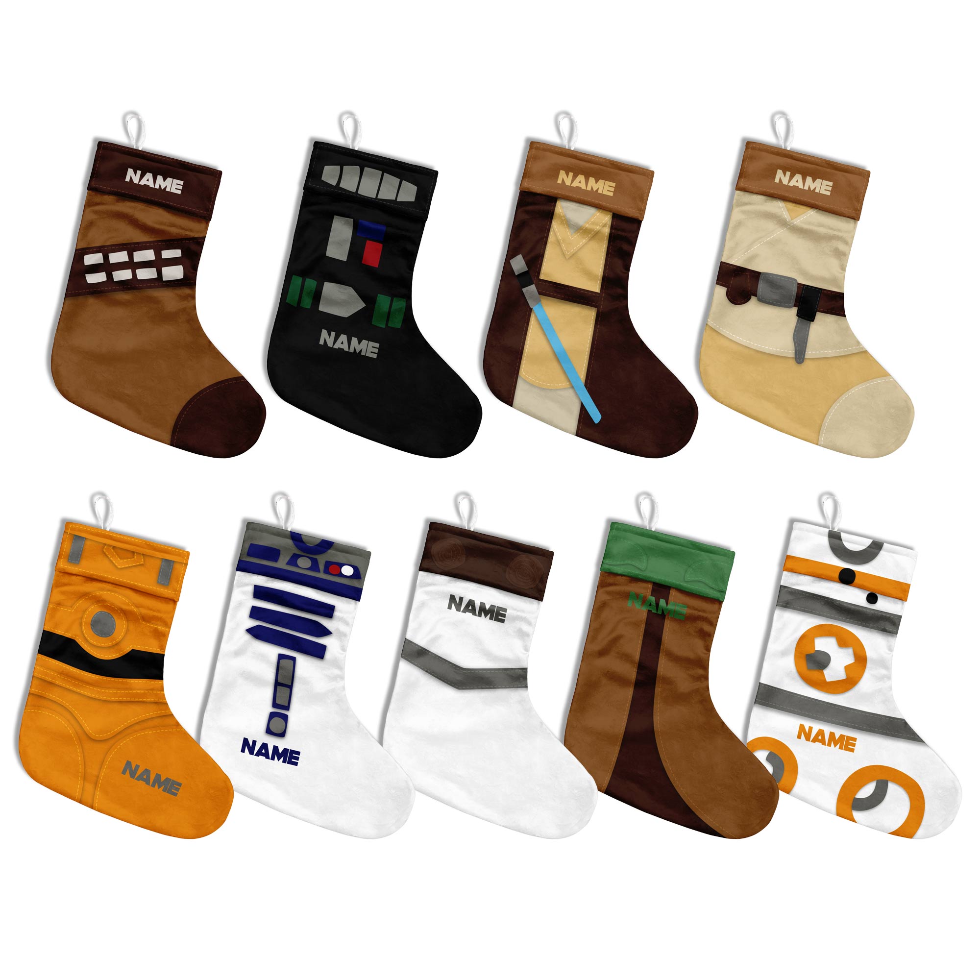 The Force Is Strong With This Family - Personalized The Force Christmas Stockings