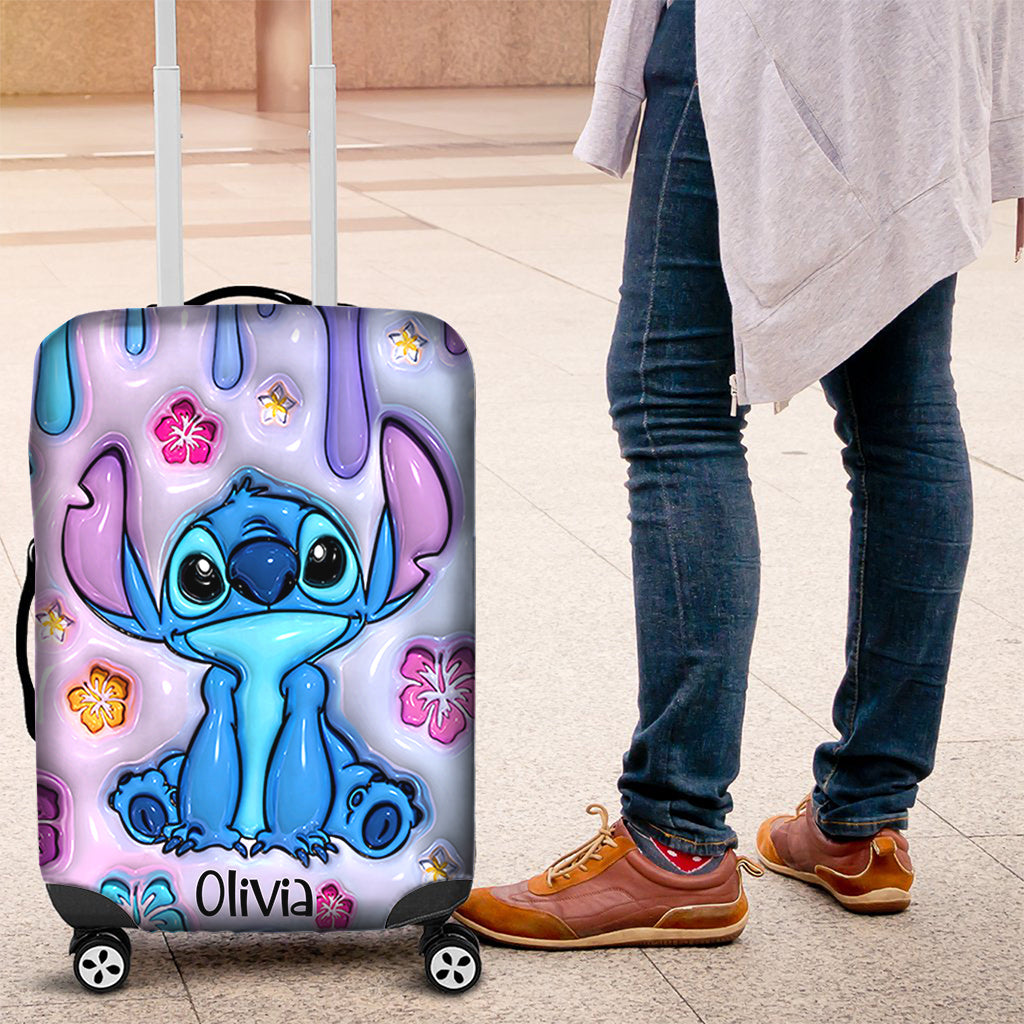 Ohana Means Family - Personalized Ohana Luggage Cover