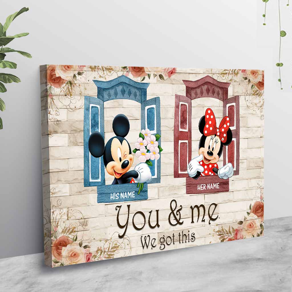 You & Me We Got This - Personalized Mouse Poster