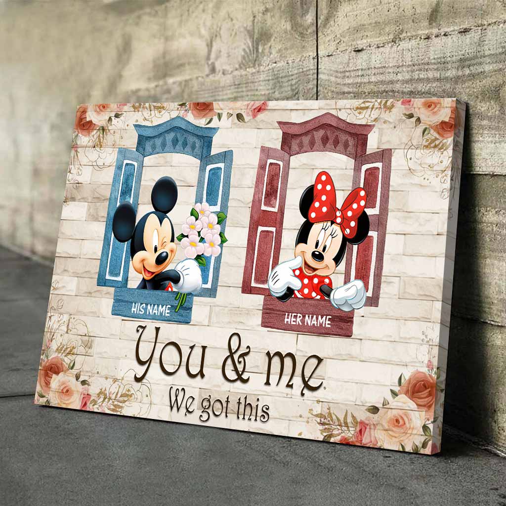 You & Me We Got This - Personalized Mouse Poster