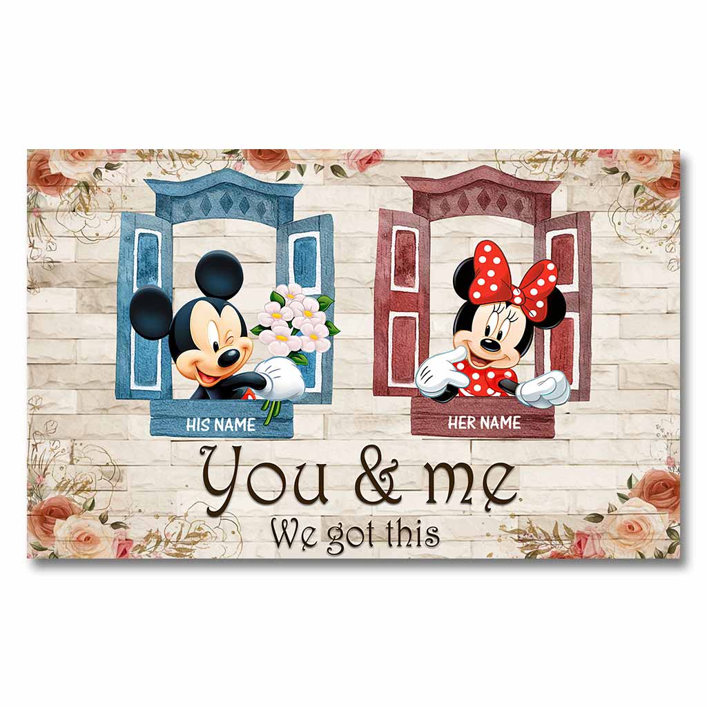 You & Me We Got This - Personalized Mouse Poster