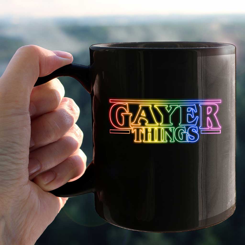 Gayer Things - LGBT Support Mug