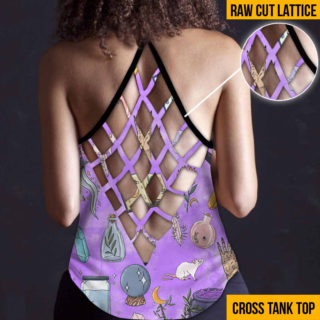 Buckle Up Buttercup - Witch Cross Tank Top