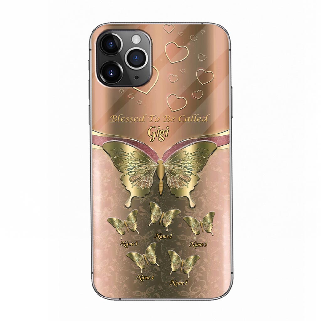 Blessed To Be Called Nana - Grandma Personalized Phone Case