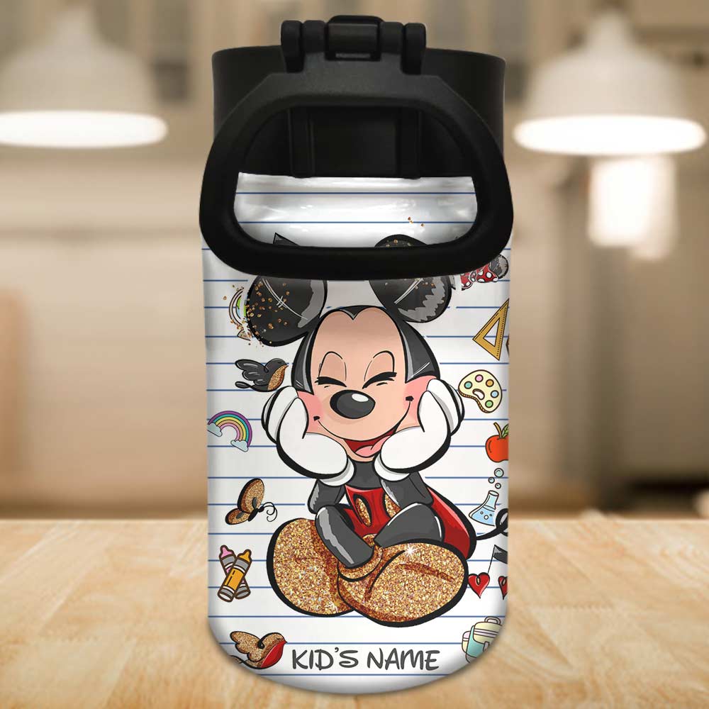 You Are - Personalized Mouse Kids Water Bottle